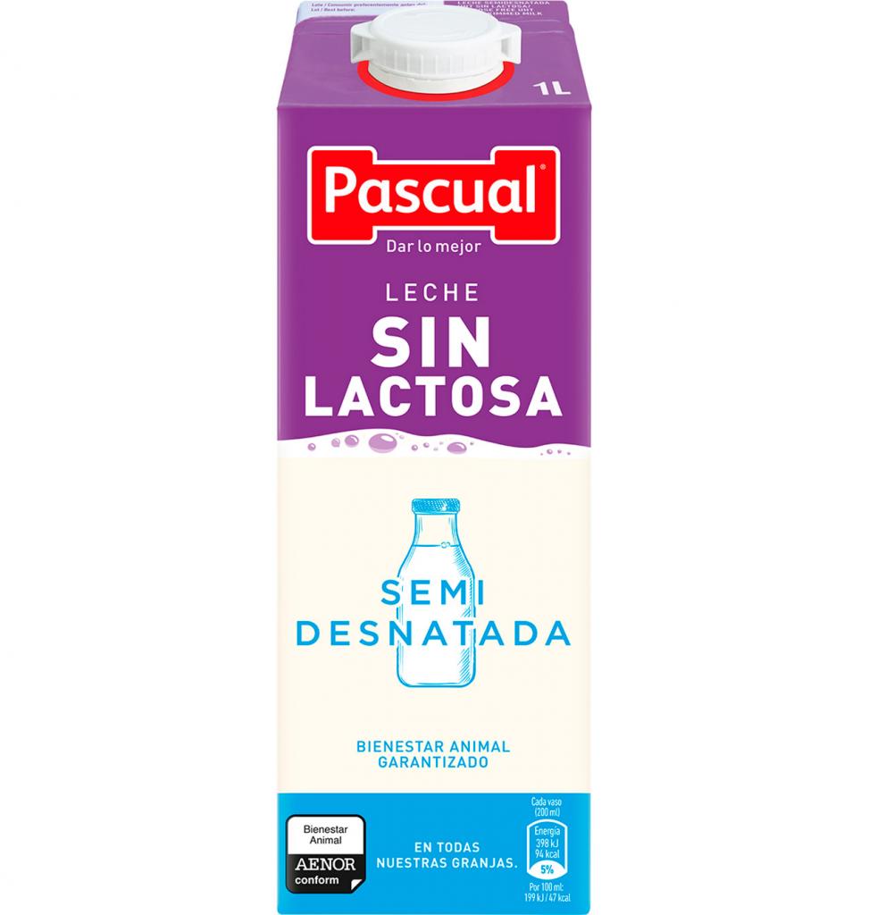 Leche sin Lactosa Semidesnatada 200 ml